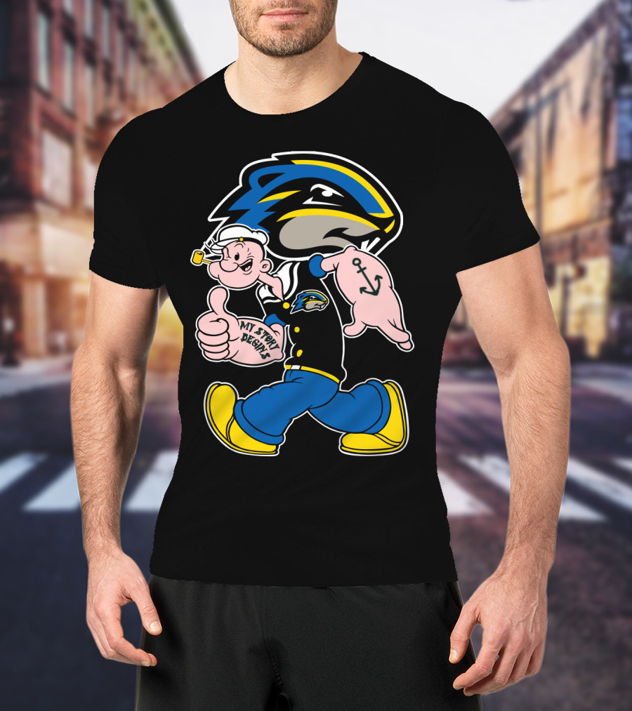 Goucher Gophers My Story Begins Walker With Anchor Tattoo T-Shirt