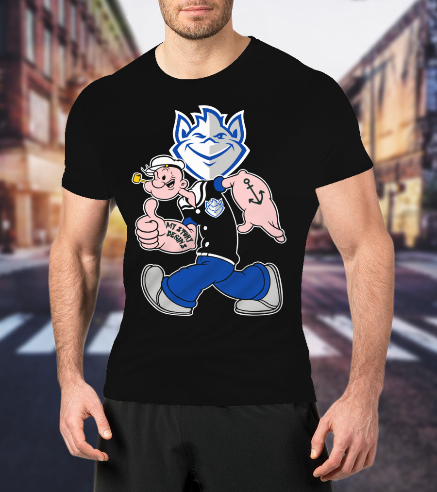 Saint Louis Billikens Popeye My Story Begins T-Shirt