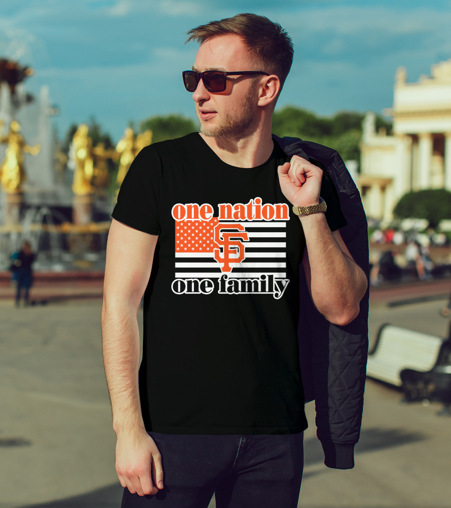 One Nation One Family San Francisco Giants T-Shirt