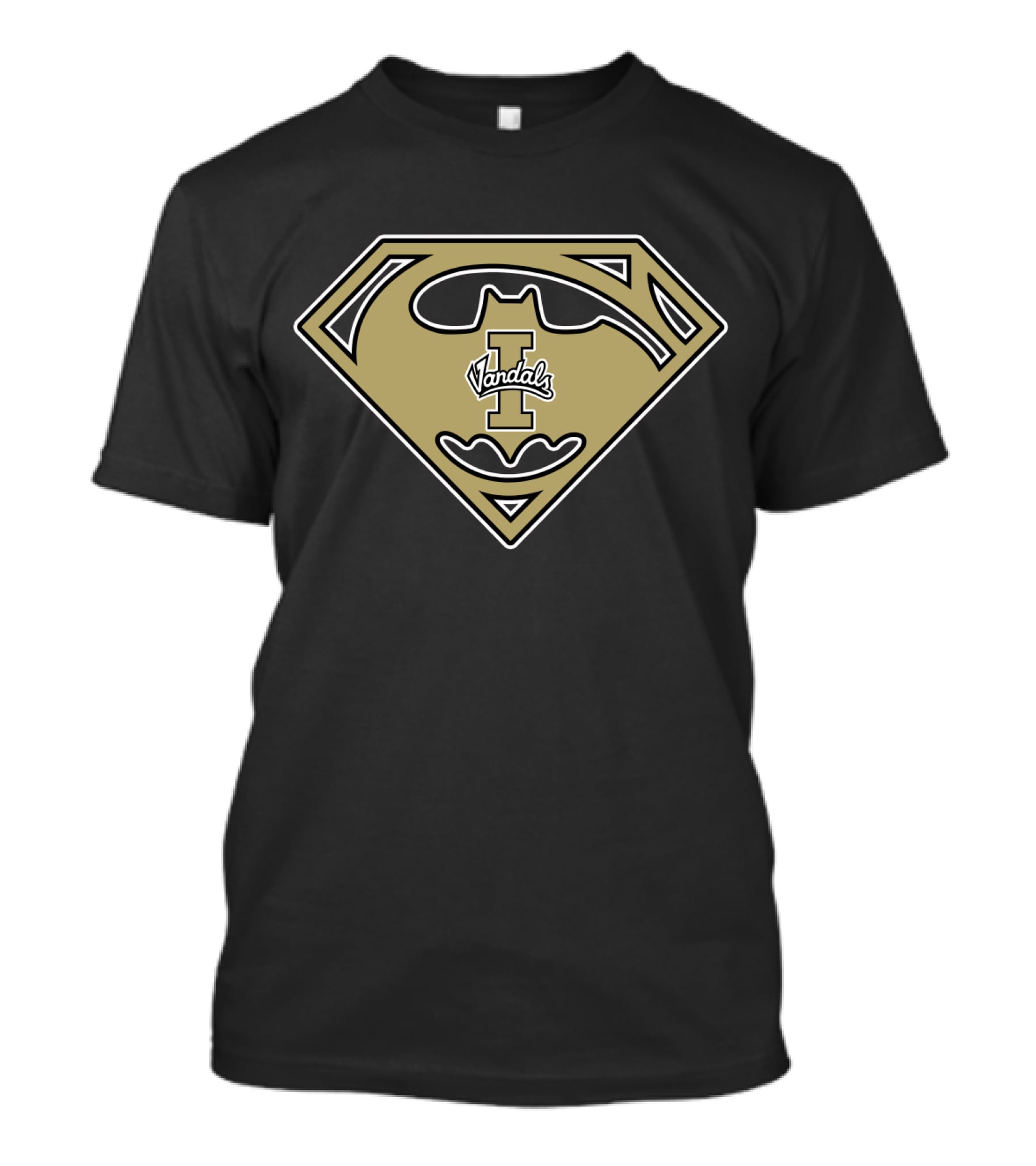 Idaho Vandals Superhero Bat-Symbol T-Shirt