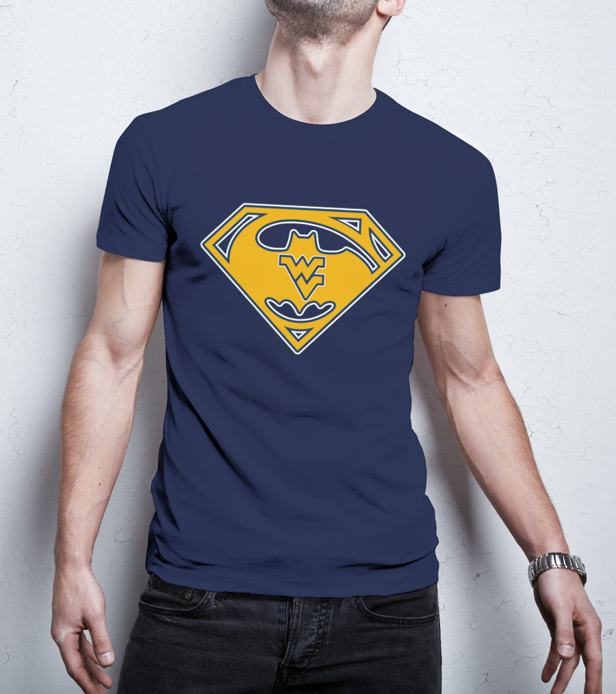 Wv 7 West Virginia Mountaineers Superhero T-Shirt