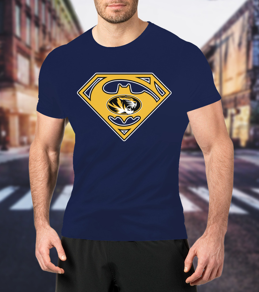 Missouri Tigers 46 Superhero Crossover T-Shirt