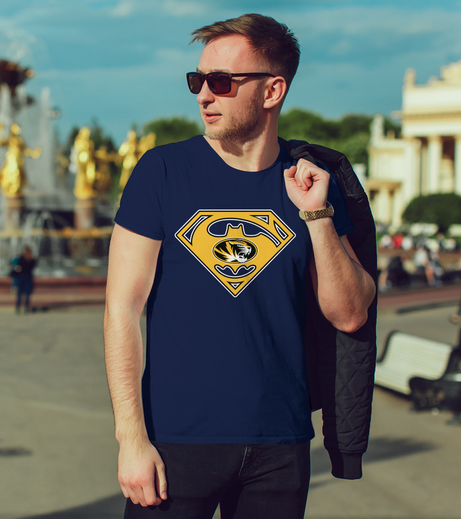 Missouri Tigers 46 Superhero Crossover T-Shirt