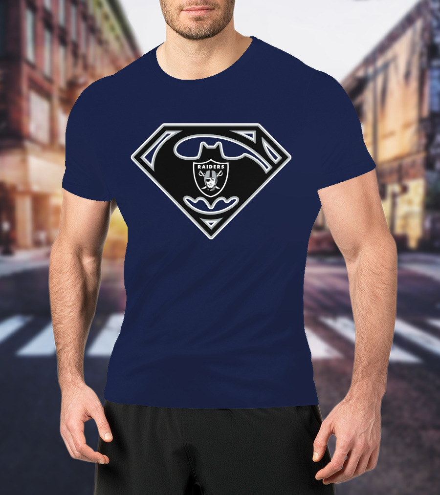 Oakland Raiders Raiders Bat Shield T-Shirt