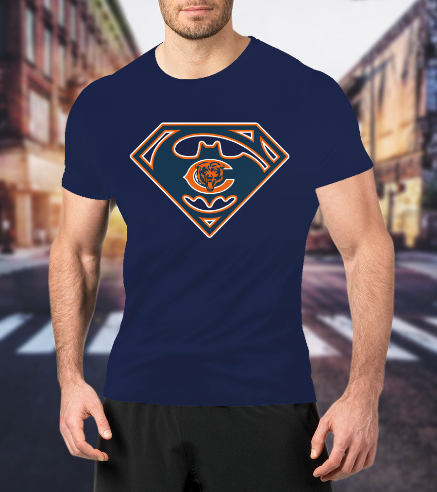 Chicago Bears Superman T-Shirt