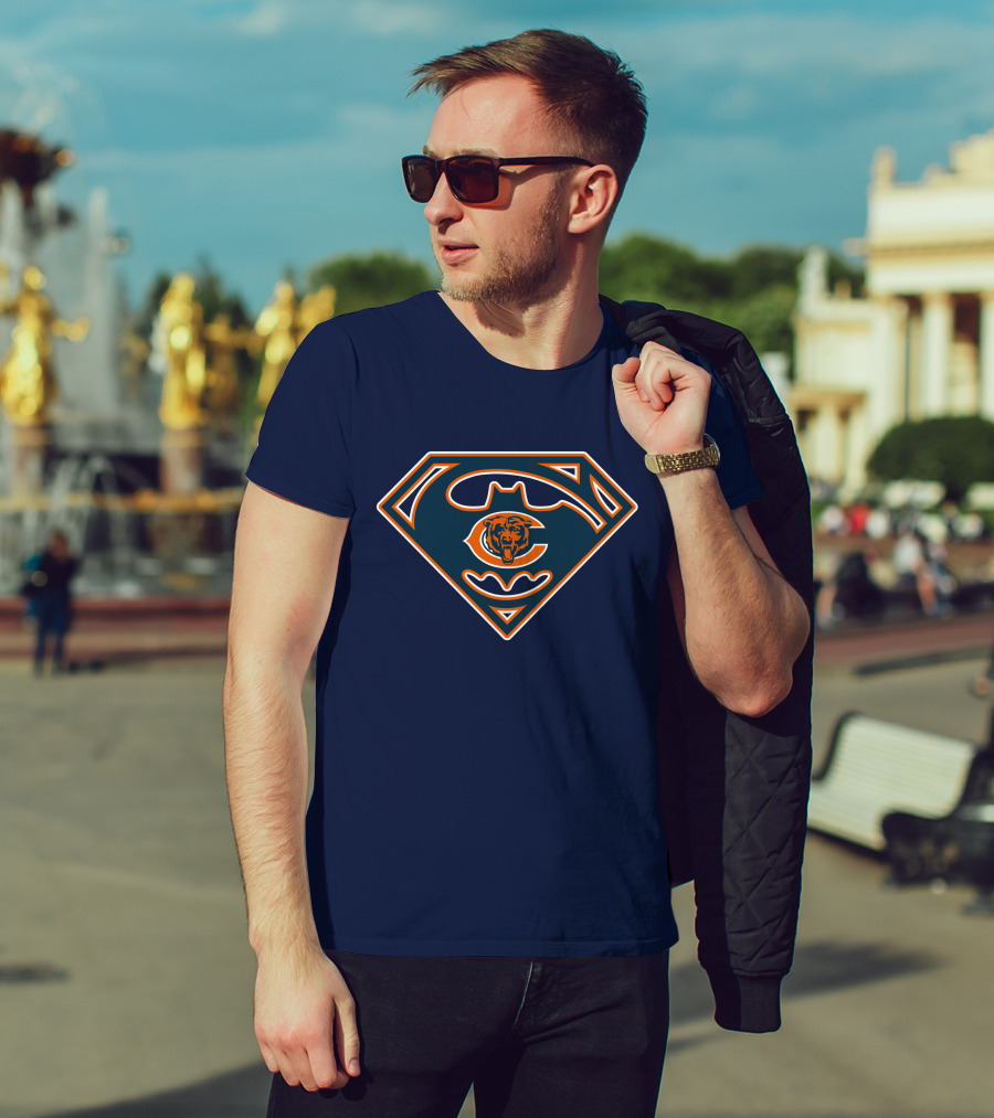 Chicago Bears Superman T-Shirt