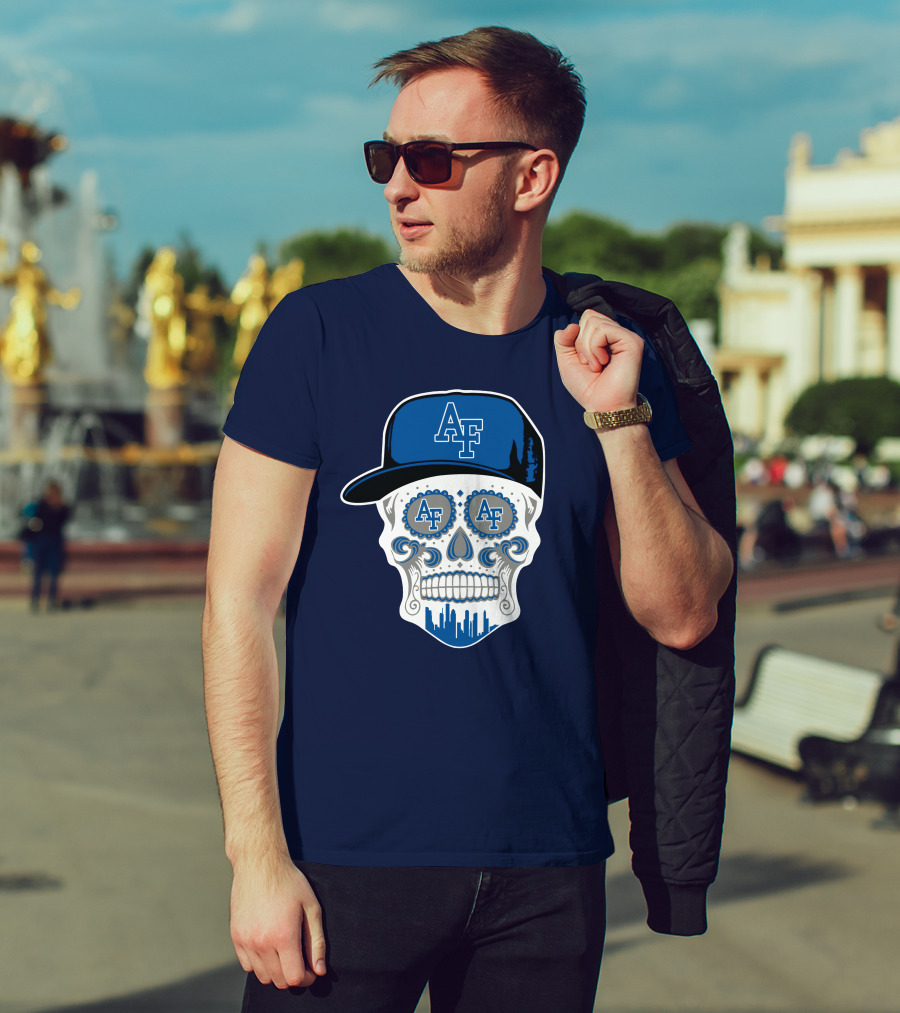 Af Air Force Falcons Skull T-Shirt