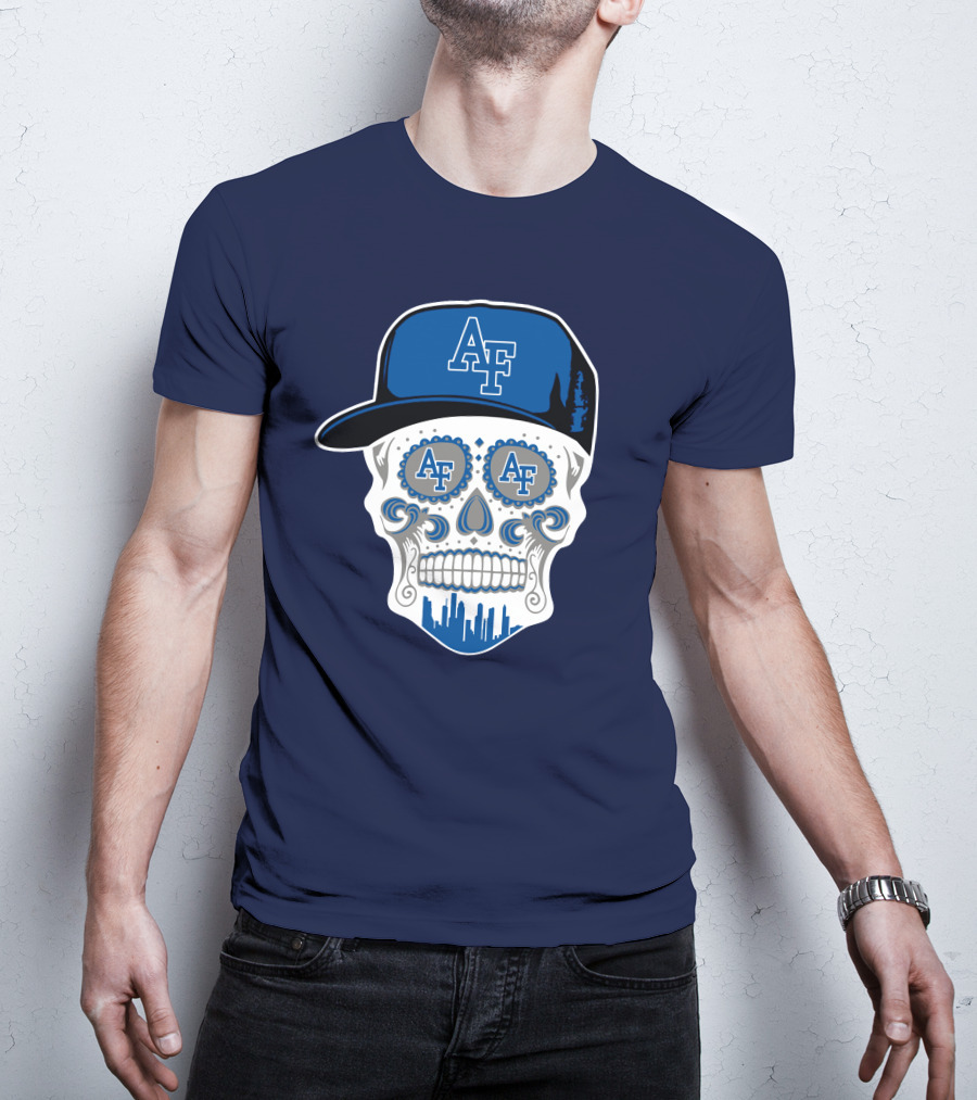 Af Air Force Falcons Skull T-Shirt