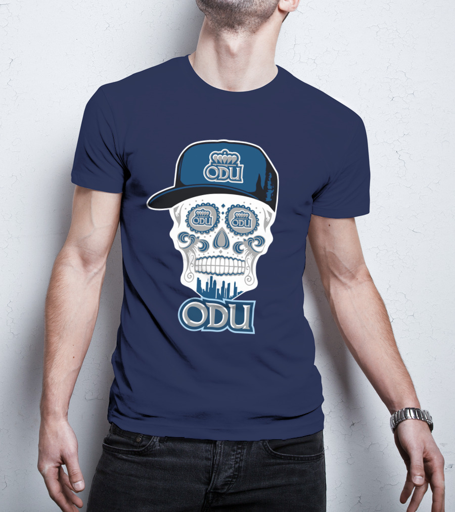 Odu Sugar Skull Monarchs Hat T-Shirt