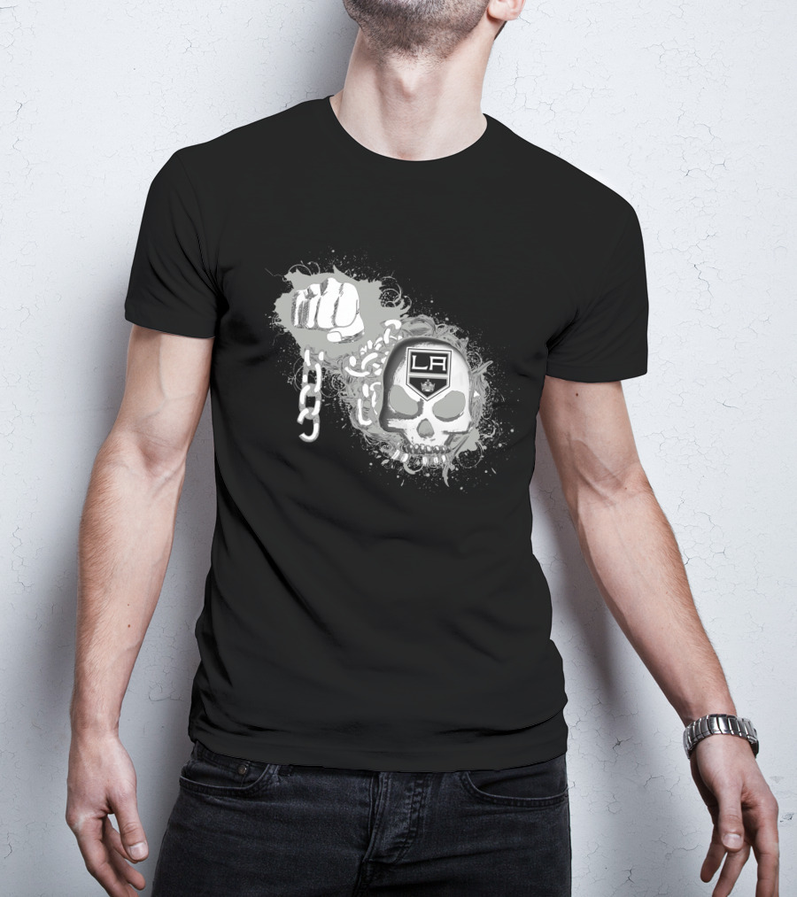 Los Angeles Kings La Skull And Chain T-Shirt