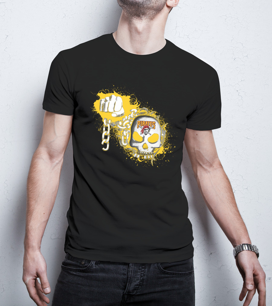 Pittsburgh Pirates Skull And Chains T-Shirt