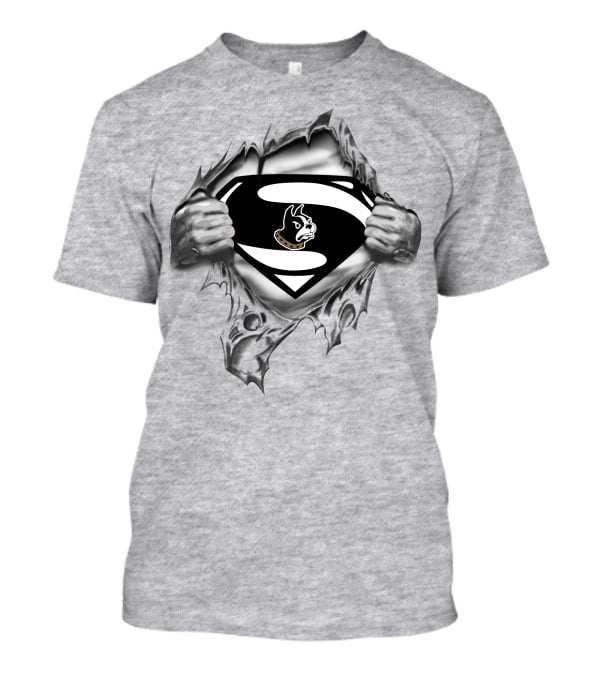 Wofford Terriers Superman Logo Design 370 T-Shirt