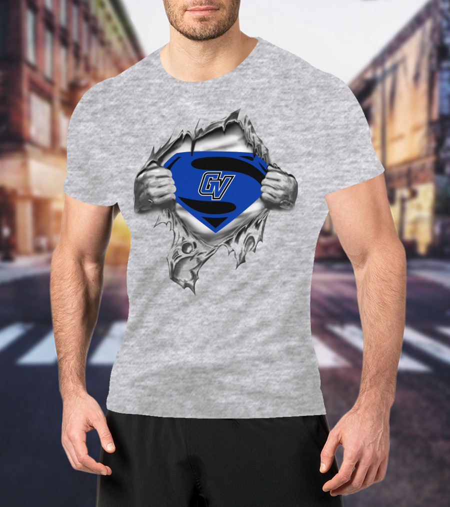 Grand Valley State Lakers Gv Superman T-Shirt