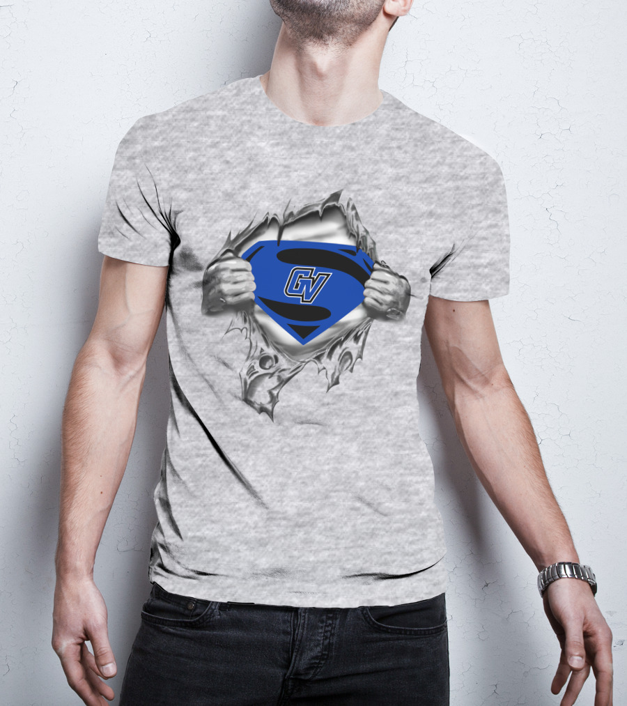Grand Valley State Lakers Gv Superman T-Shirt