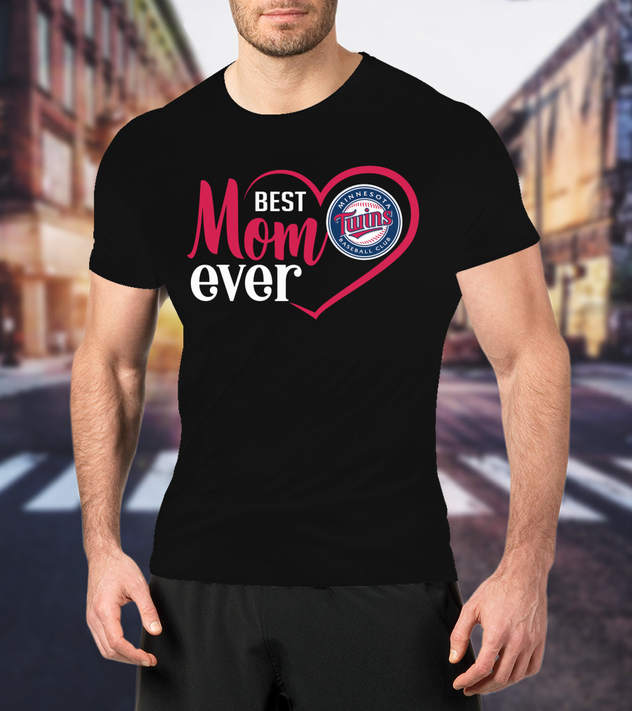 Minnesota Twins Baseball Club Best Mom Ever T-Shirt