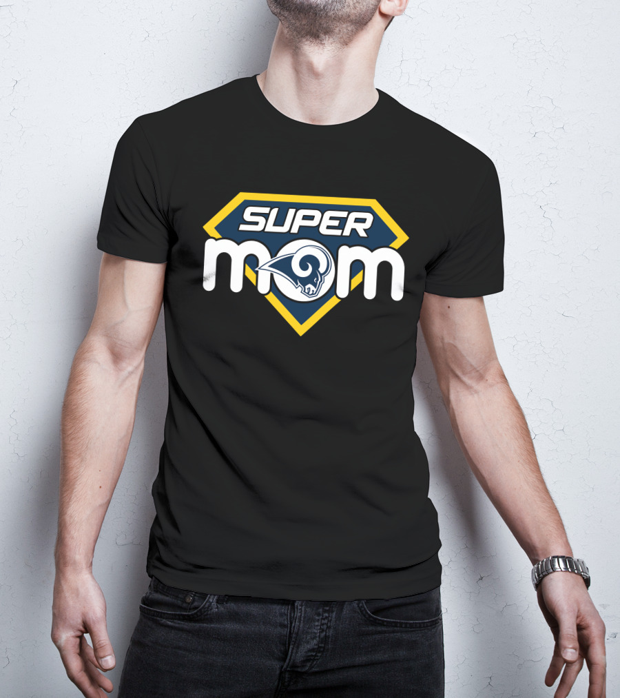 Los Angeles Rams Super Mom T-Shirt