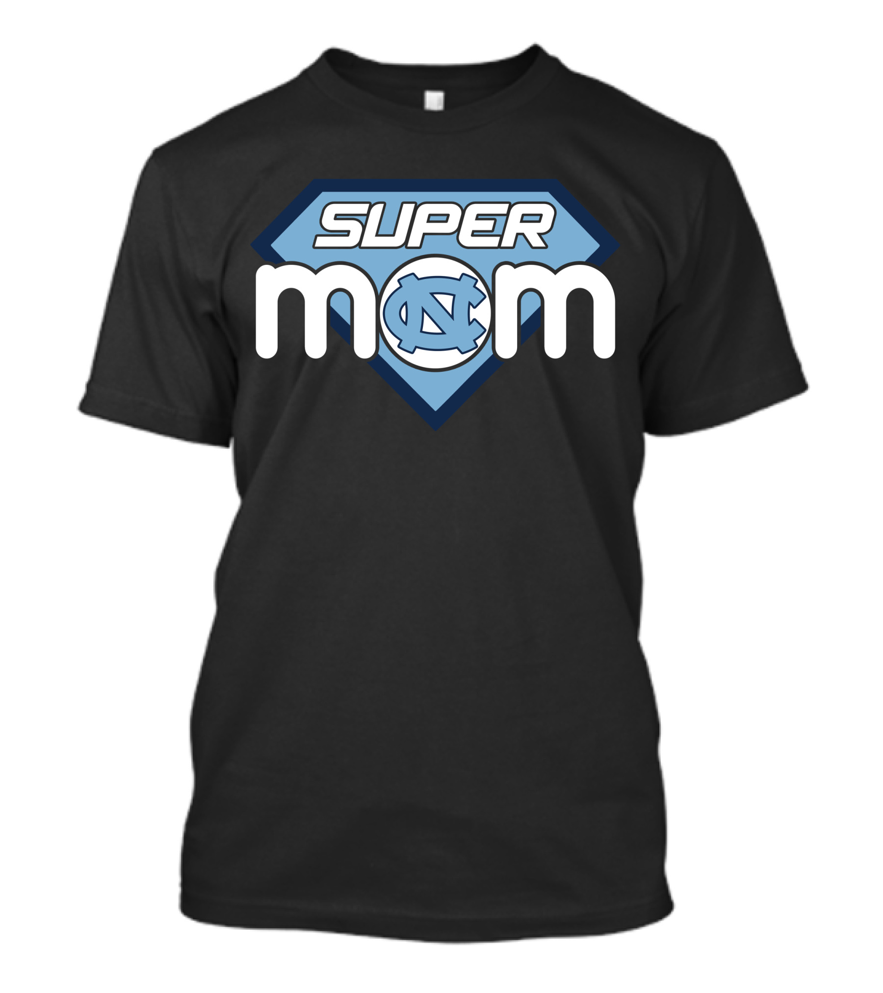 North Carolina Tar Heels Super Mom Emblem 157 T-Shirt