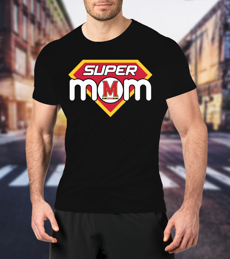 Super Mom Maryland Terrapins T-Shirt