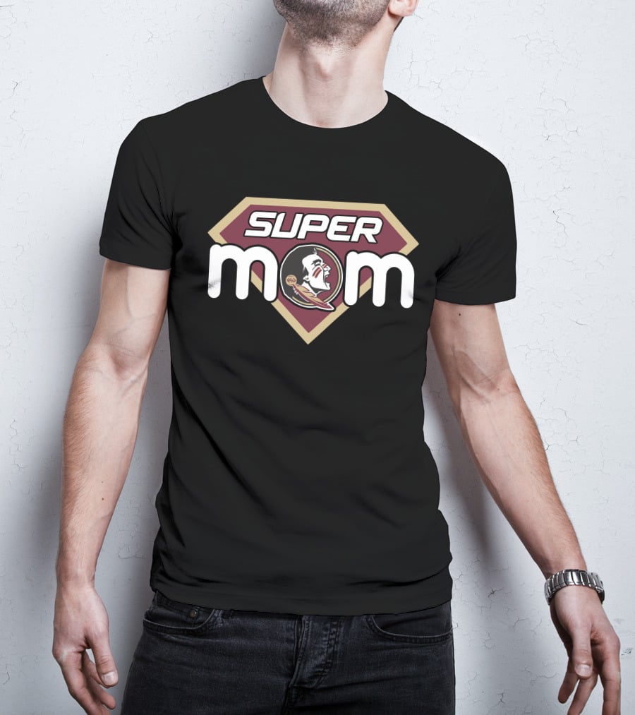 Super Mom Florida State Seminoles T-Shirt