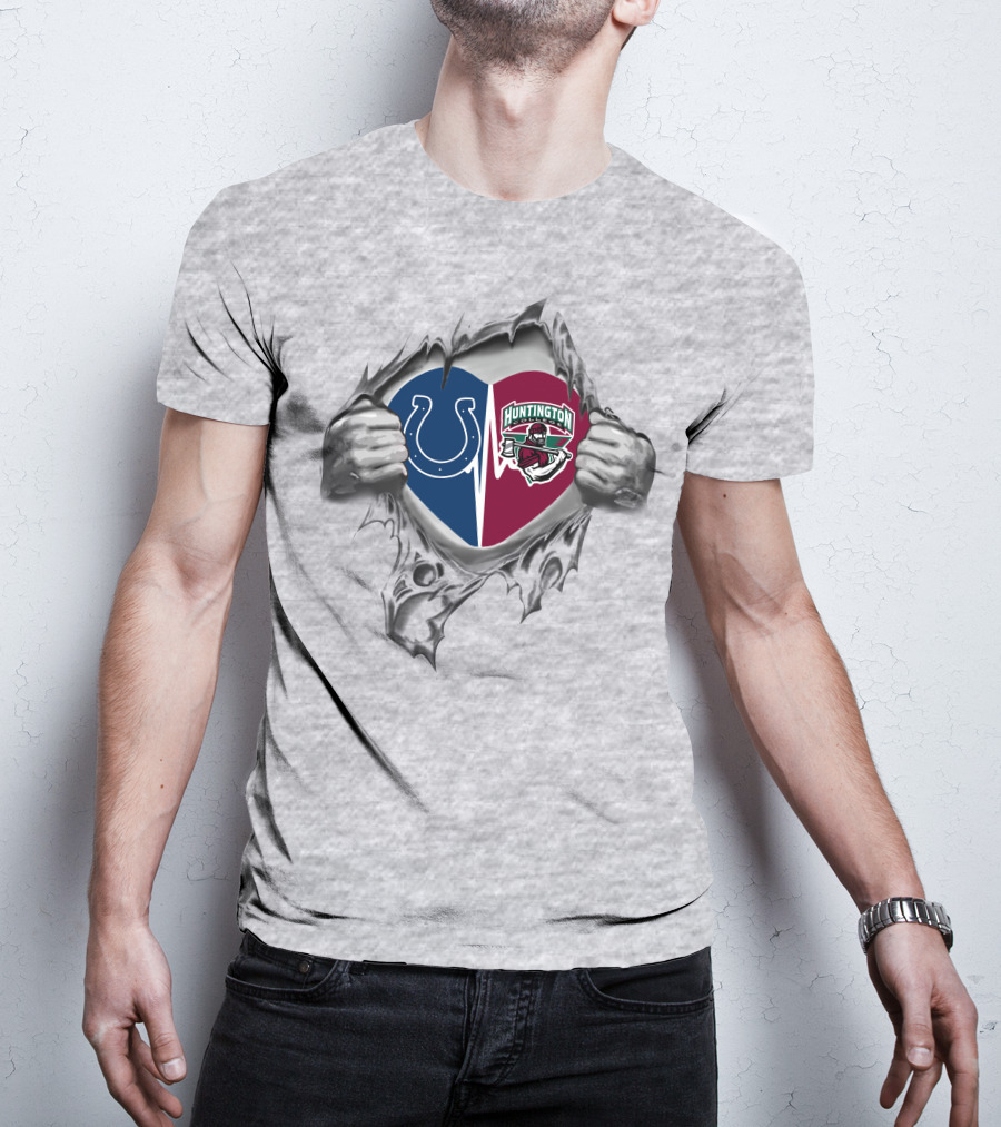 Indianapolis Colts Huntington Foresters Unified Love In My Heart T-Shirt