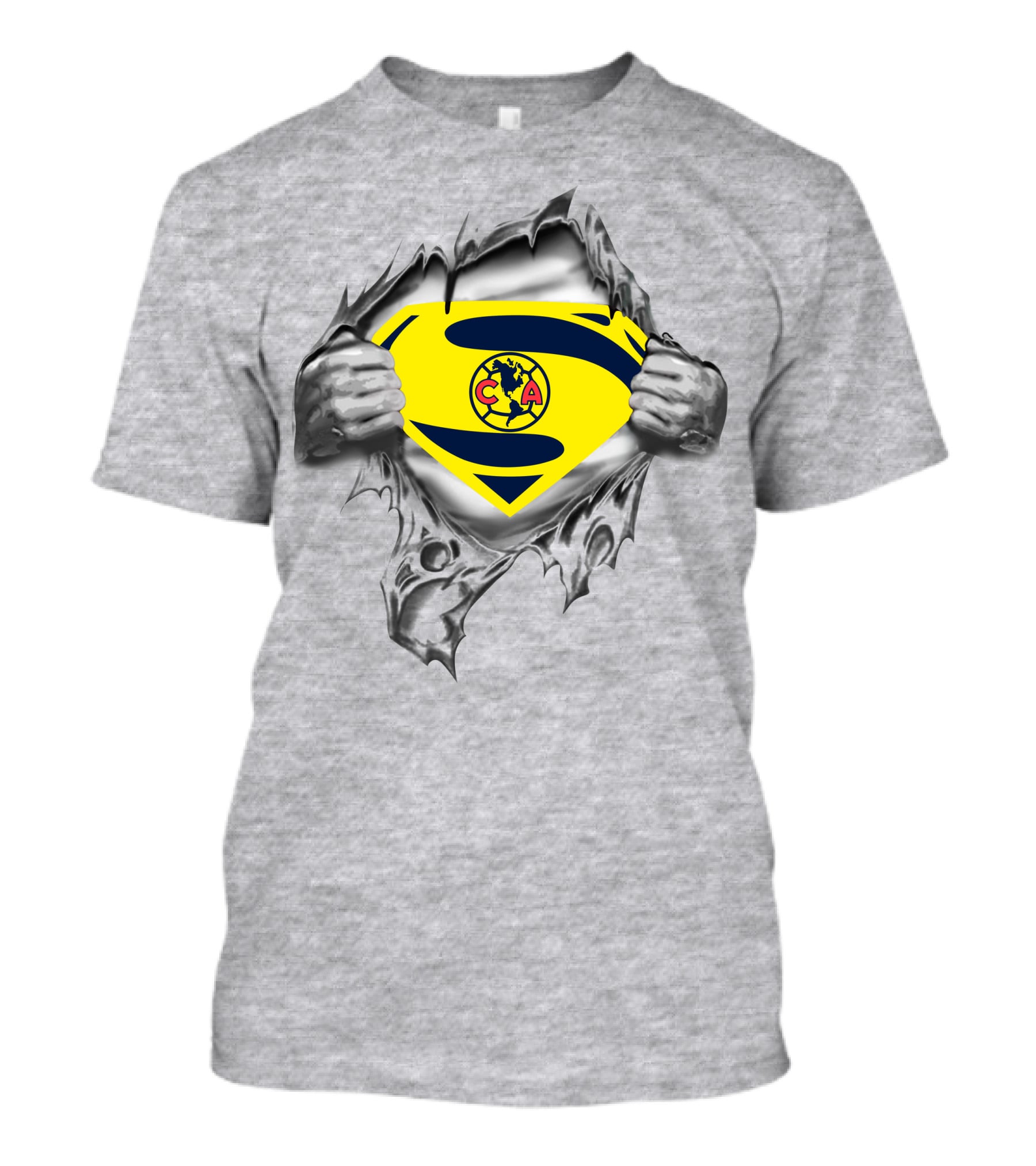 Club América Superman Logo Emblem Outfit T-Shirt