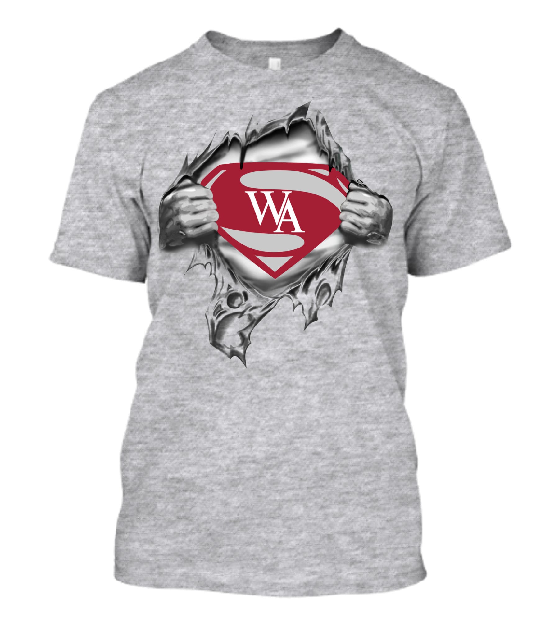 Woodward Bound Wa Superman Emblem Ribcage Reveal T-Shirt
