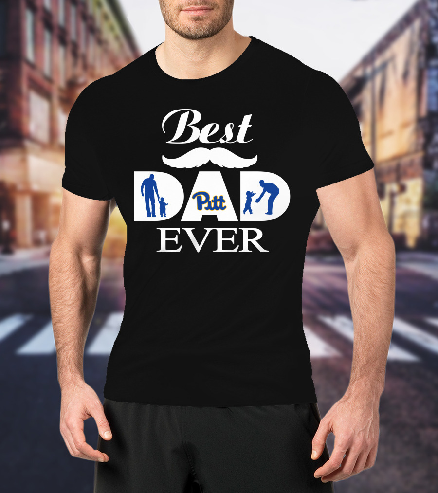 Best Dad Ever Pitt 41 Pittsburgh Panthers T-Shirt
