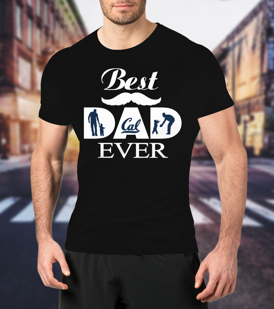 Best Cal Golden Bears Dad Ever T-Shirt