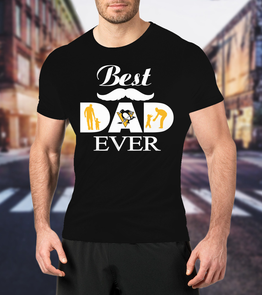 Best Pittsburgh Penguins Dad Ever T-Shirt