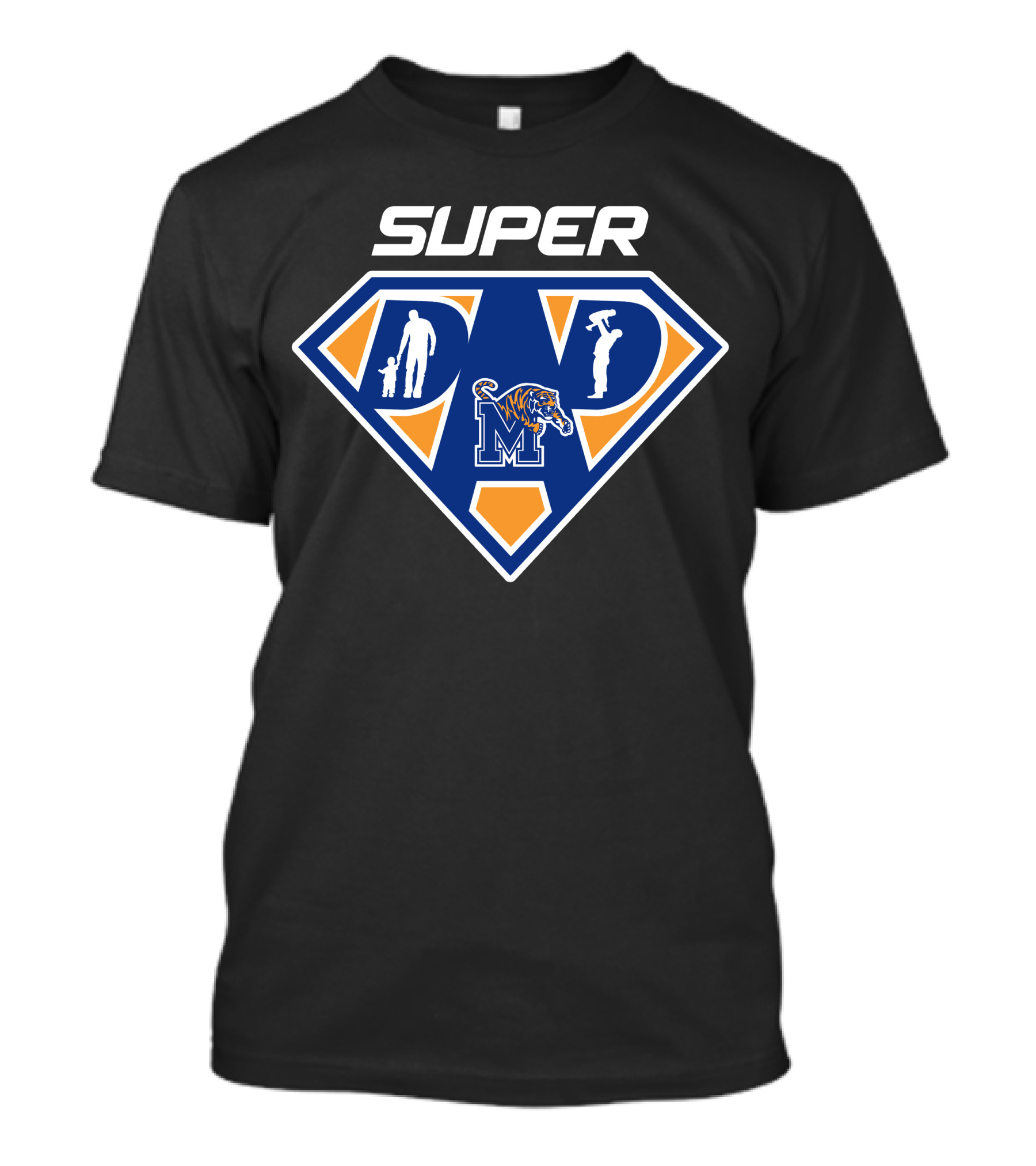 Super Memphis Tigers Dad T-Shirt