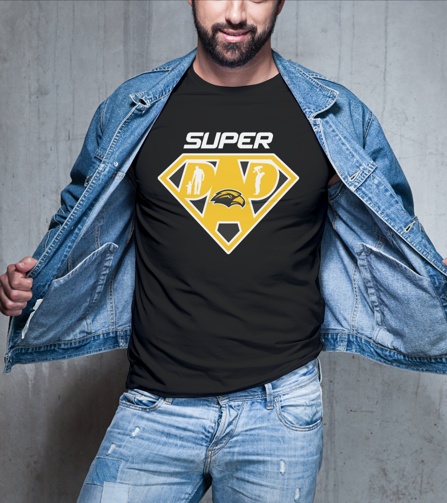 Super Dad Southern Mississippi Golden Eagles T-Shirt