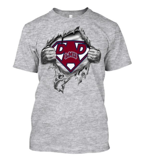 Lmu Loyola Marymount Lions Super Dad T-Shirt
