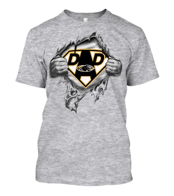 Milwaukee Panthers Super Dad Hero T-Shirt