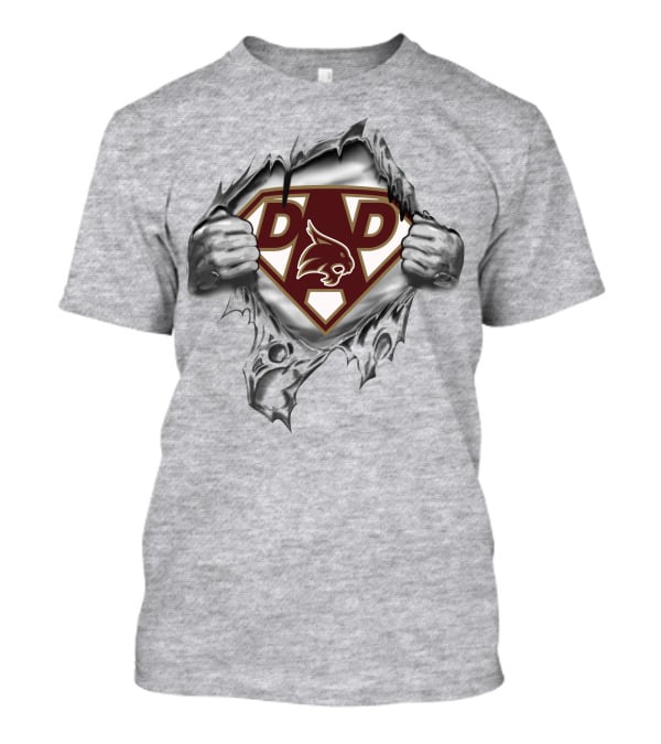 Super Dad Texas St Bobcats 190 Sw T-Shirt