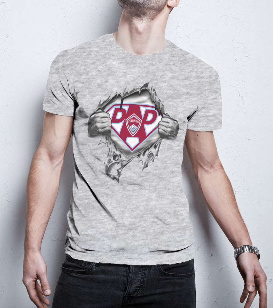 Colorado Rapids Super Dad Fan Hero Dp T-Shirt