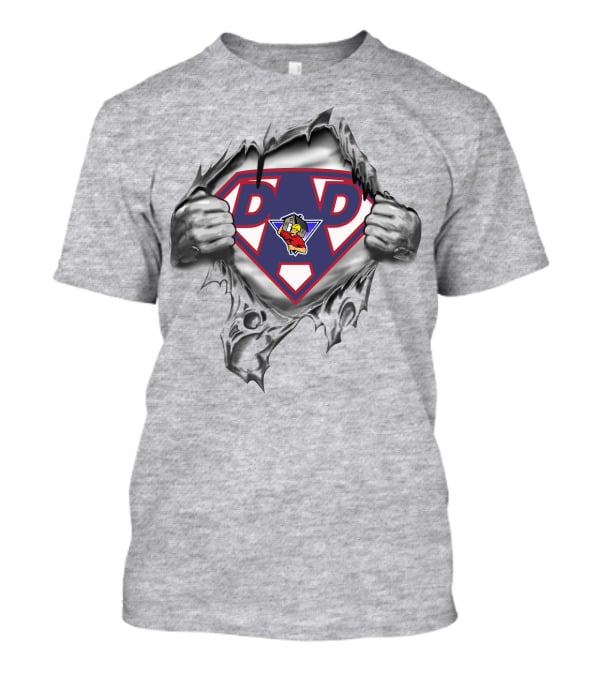 Construction Super Dad Superman Logo Inspiration T-Shirt