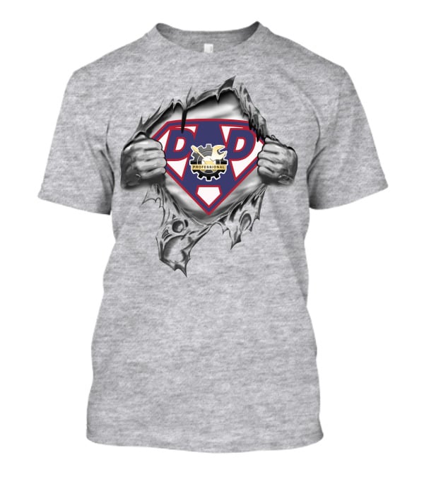 Super Dad Mechanic Auto Car Garage Professional 453 T-Shirt