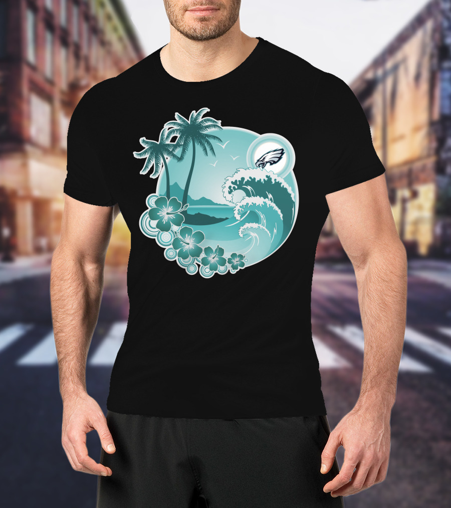 Philadelphia Eagles Tropical Holiday T-Shirt