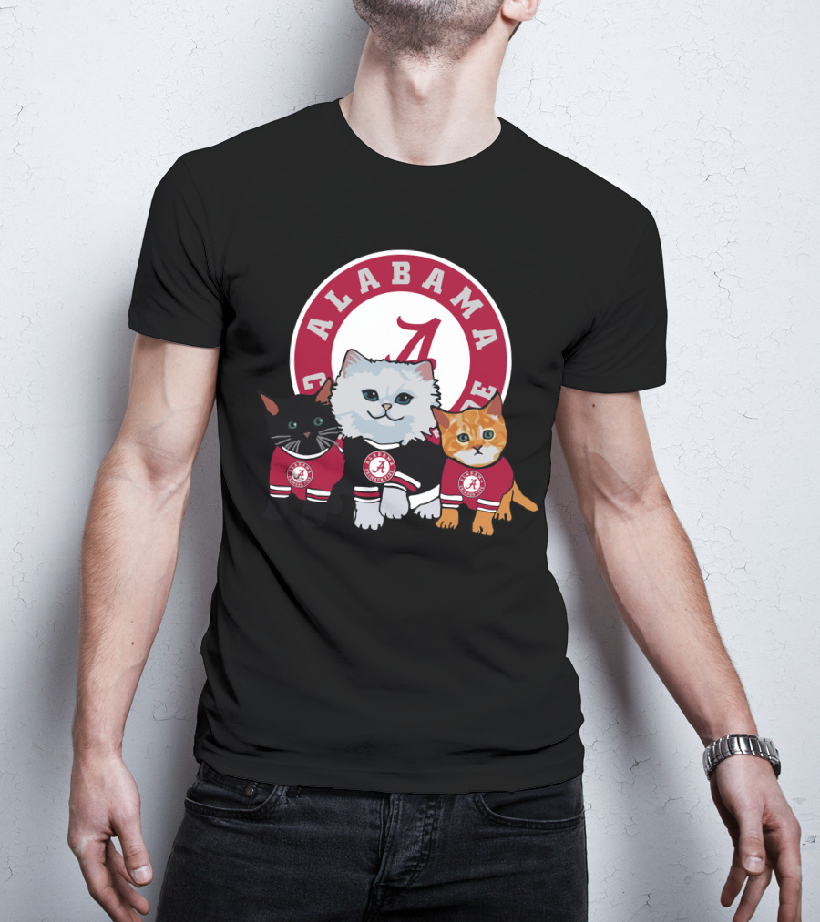 Alabama Crimson Tide Cats T-Shirt
