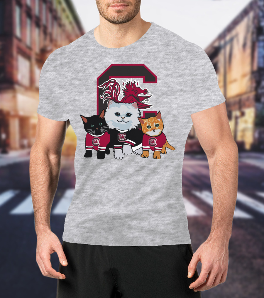 South Carolina Gamecocks Mascot C Cats T-Shirt