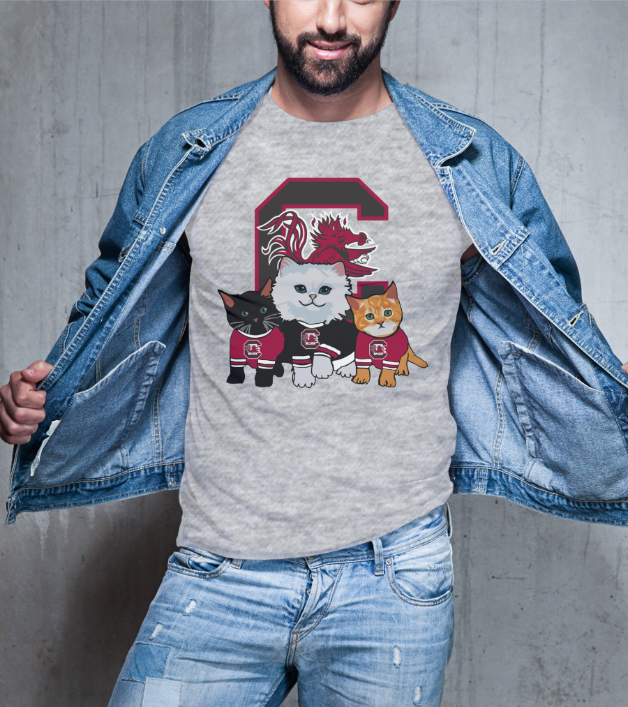 South Carolina Gamecocks Mascot C Cats T-Shirt