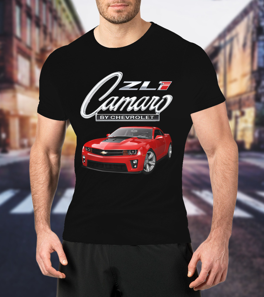ZL1 Camaro By Chevrolet Red Sports Car T-Shirt