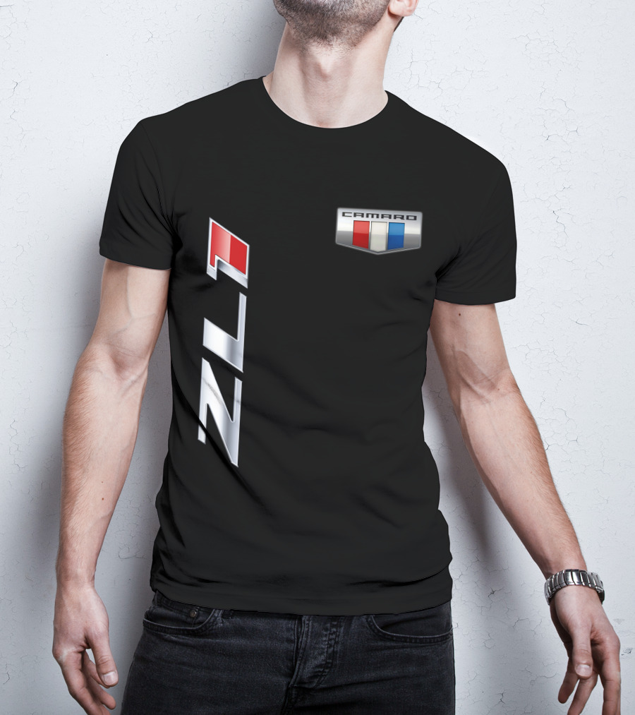 Camaro ZL1 Badge With Red White Blue Emblem T-Shirt
