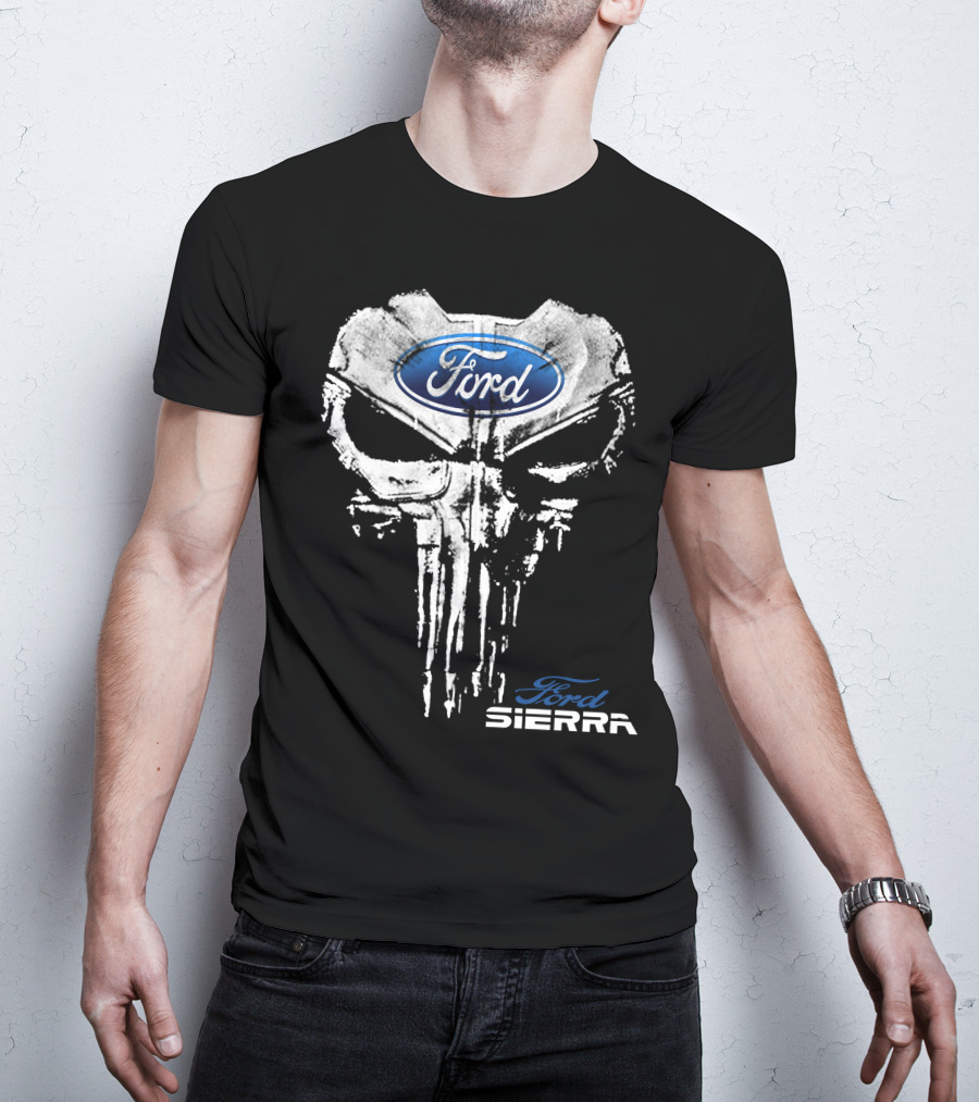 Ford Sierra Skull Emblem T-Shirt