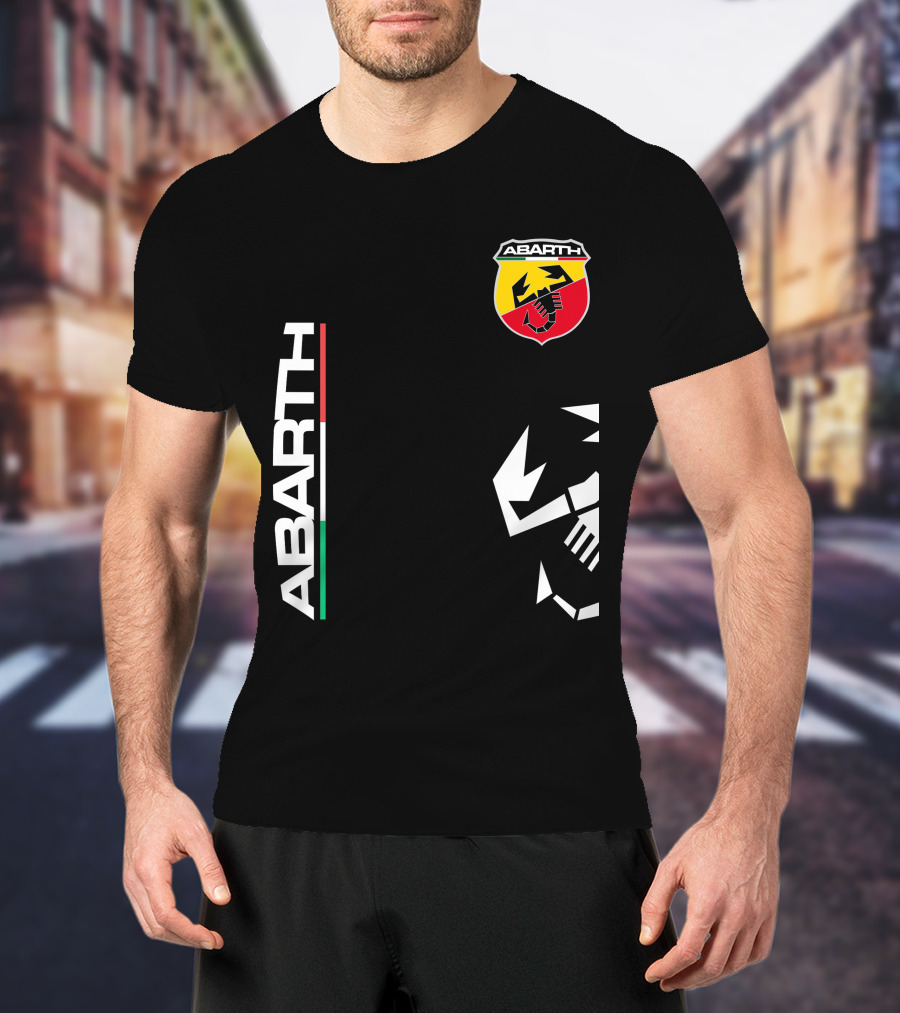 Abarth Scorpion Logo Tricolore T-Shirt