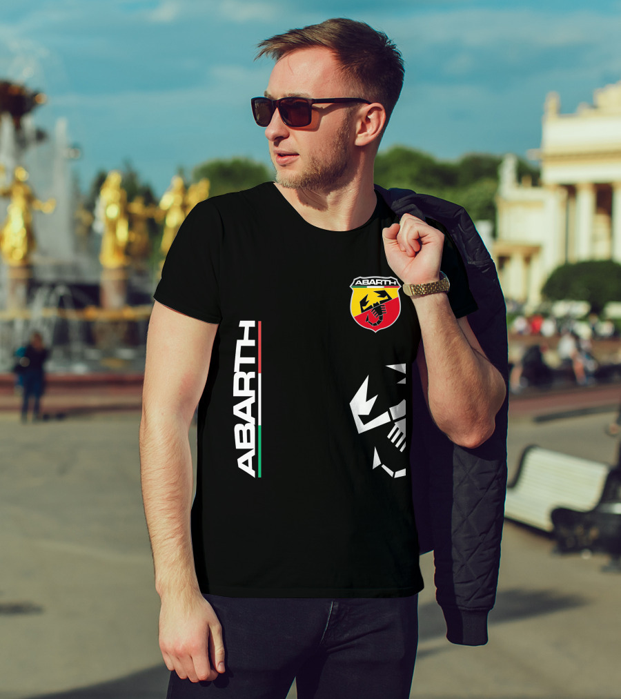 Abarth Scorpion Logo Tricolore T-Shirt