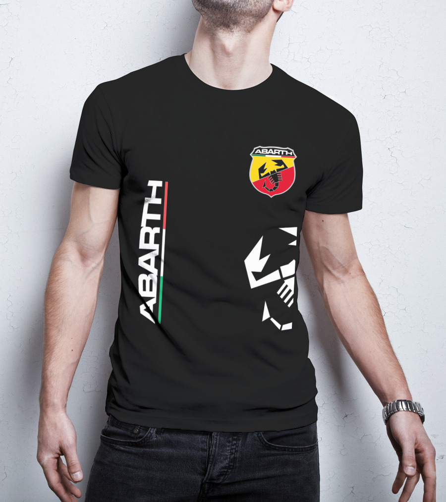 Abarth Scorpion Logo Tricolore T-Shirt
