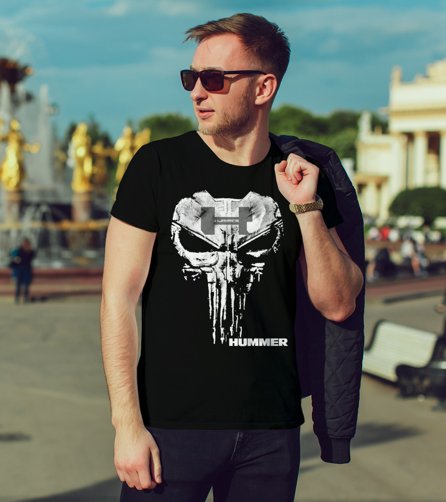 Hummer Skull Punisher T-Shirt
