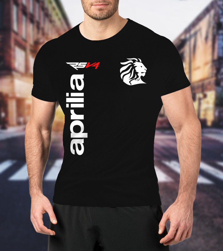 Aprilia RSV4 Lion Emblem T-Shirt