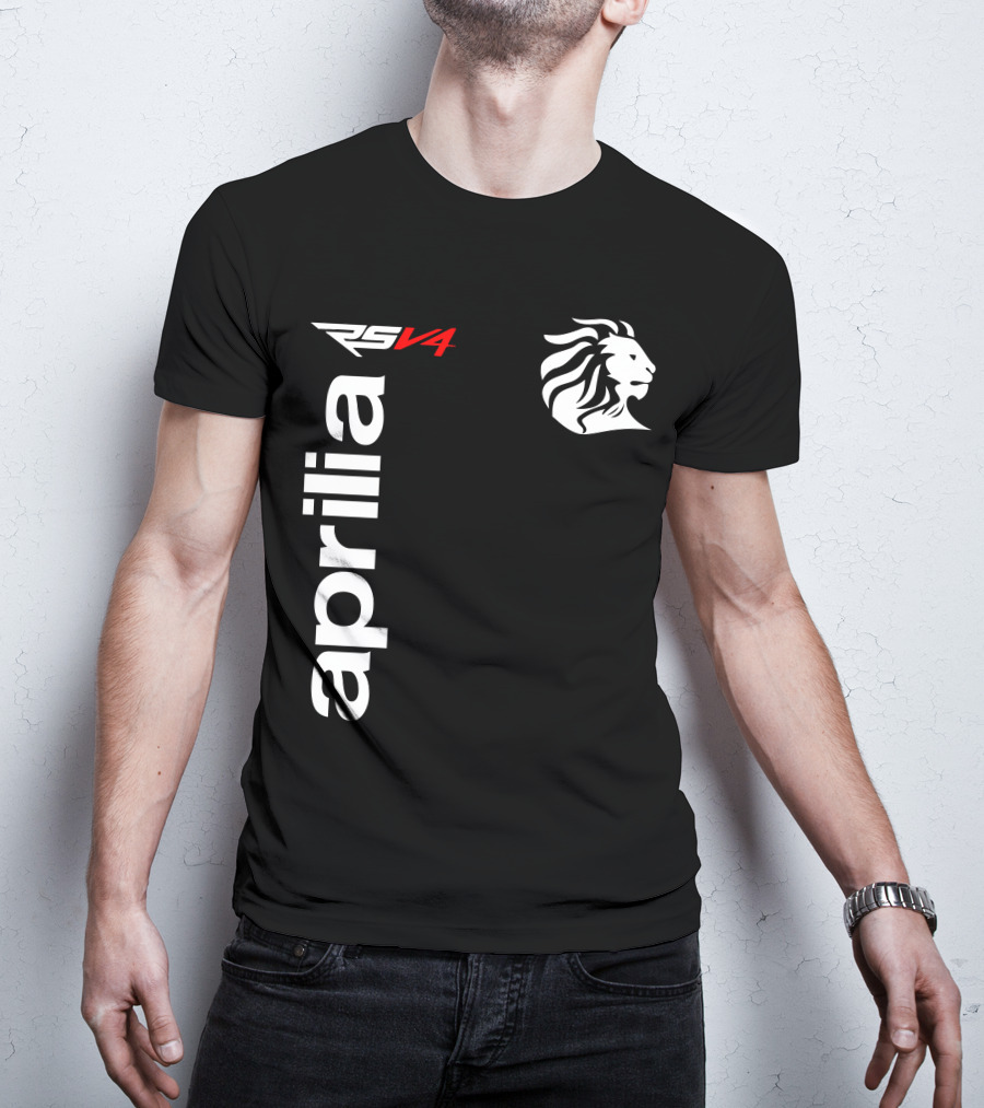 Aprilia RSV4 Lion Emblem T-Shirt